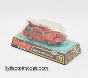 Dinky toys 103 Spectrum Patrol Car Very Near Mint/Boxed ''The Winchester Collection''
