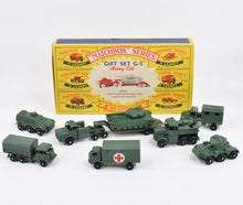 Matchbox G-5 Military Vehicles gift set Virtually Mint/Nice box 'Dryden Collection'