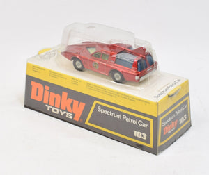 Dinky toys 103 Spectrum Patrol Car Virtually Mint/Boxed ''The Winchester Collection''