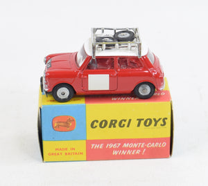 Corgi Toys 339 Austin Monte Carlo Mini Cooper 'S'. Virtually Mint/Nice box 'Gullwing Collection'