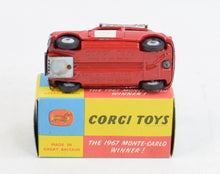 Corgi Toys 339 Austin Monte Carlo Mini Cooper 'S'. Virtually Mint/Nice box 'Gullwing Collection'