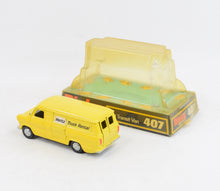 Dinky toy 407 'Hertz' Ford Transit Very Near Mint/Boxed (Grey interior) 'Dryden Collection'