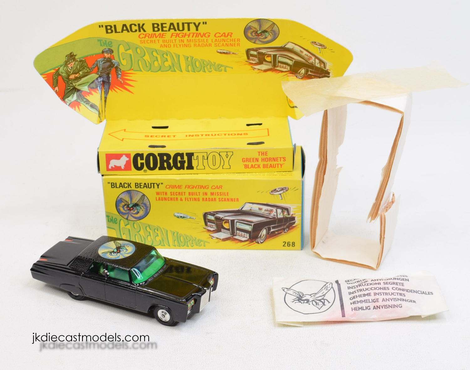 Corgi toy 268 Green Hornet Mint/Lovely box – JK DIE-CAST MODELS