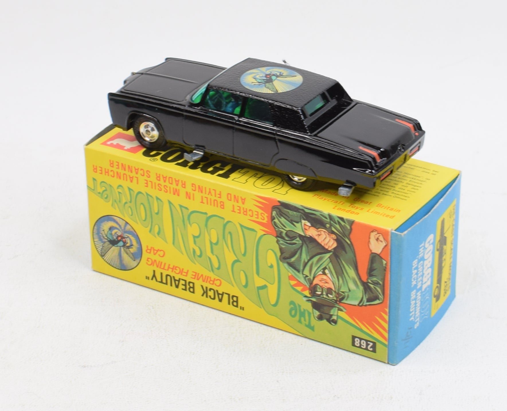 CORGI 268 GREEN HORNET BLACK グリーンホーネット Corgi (268) Green Hornet Black Beauty - Global Diecast Direct