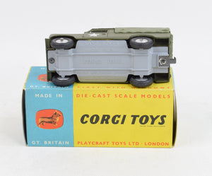 Corgi Toys 500 U.S Army Land-Rover Weapons carrier Virtually Mint/Nice box