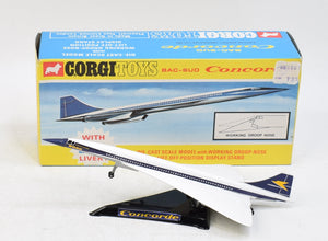 Corgi toys 650 BAC-SUD Concorde BOAC Mint/Boxed