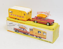 French Dinky 882 Pinder Peugeot 404 & Caravan Virtually Mint/Nice box