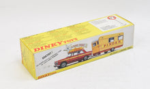 French Dinky 882 Pinder Peugeot 404 & Caravan Virtually Mint/Nice box
