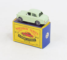 Matchbox Lesney 57 Wolseley 1500 GPW/B2 box Virtually Mint/Lovely box