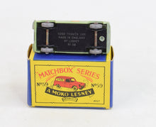 Matchbox Lesney 59 Singer van  GPW/B3 Virtually Mint/Nice box