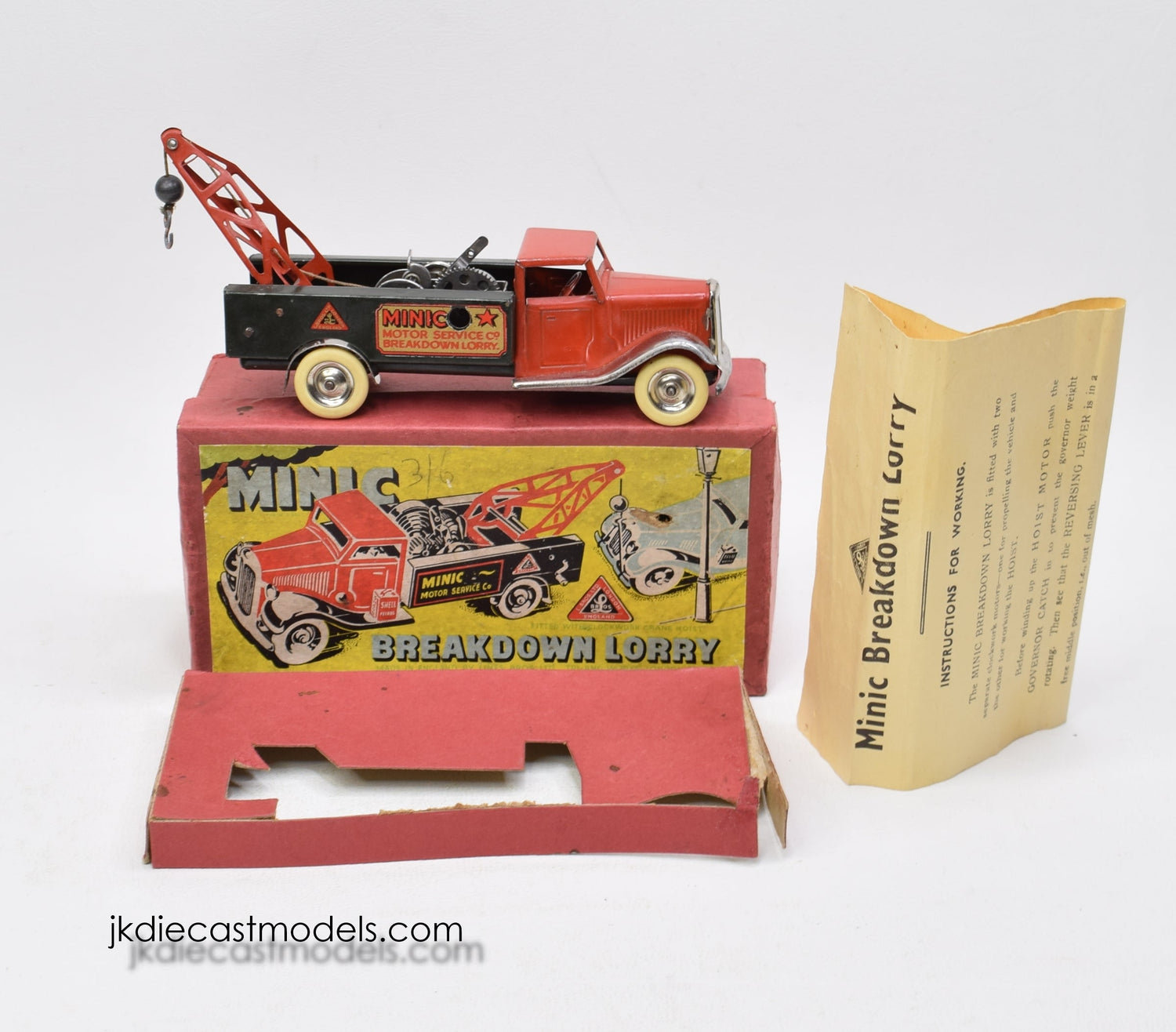 Tri-ang 48m Minic Morris Breakdown Truck Virtually Mint/Boxed