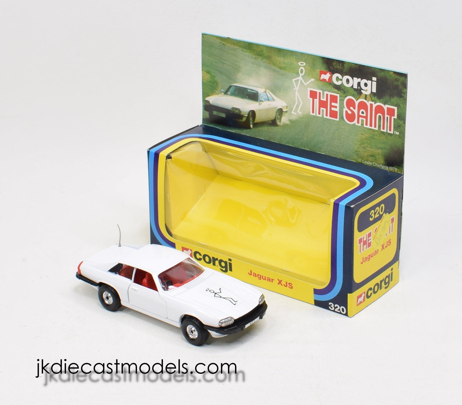 Corgi 320 The Saint Jaguar XJS Mint/Lovely box