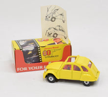 Corgi toys 272 Citroen 2cv F.Y.E.O Bond Mint/Lovely box