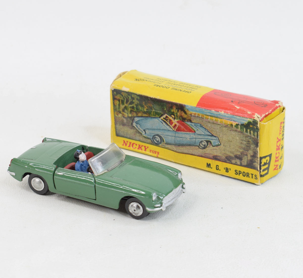 Nicky Toys 113 M.G.B Sports Virtually Mint/Boxed 'Webb Collection'