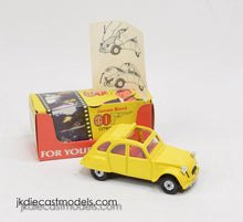 Corgi toys 272 Citroen 2cv F.Y.E.O Bond Mint/Lovely box