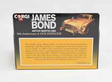 Corgi toys 96445 - 30th Anniversary 'Goldfinger' James Bond Aston Martin DB Mint/Boxed