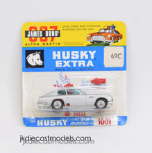 Husky models 1001 (Not 1401) James Bond Aston Martin Mint/Lovely blister