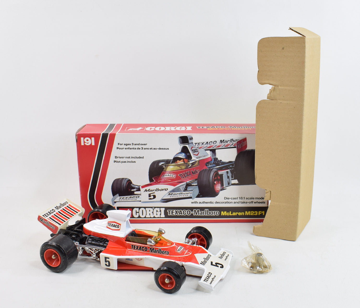 McLaren M23 FORD 1/18 CORGI　当時物F1ミニチュアカー McLaren M23 FORD 1/18 CORGI 当時物F1ミニチュアカーの通販 by