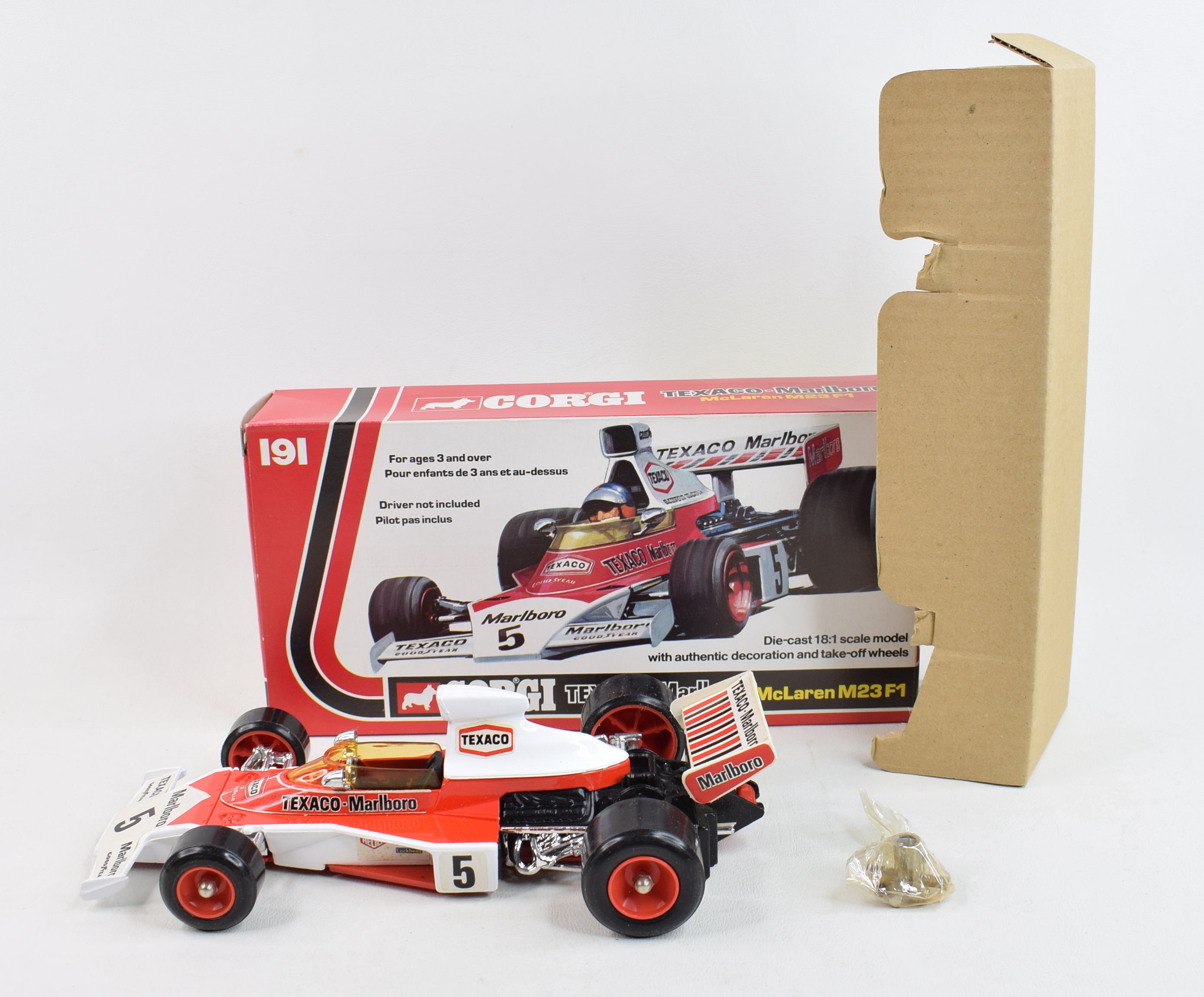 Corgi toys 191 Texaco-Marlbro McLaren M23 F1 Formula 1