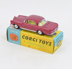 Corgi Toys 253 Mercedes 220se Virtually Mint/Boxed "The Kent Collection"