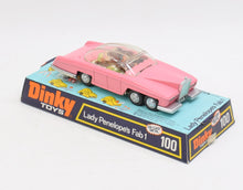 Dinky toys 100 Fab 1 Virtually Mint/Nice box (Light pink)