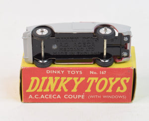 Dinky Toys 167 A.C Aceca Virtually Mint/Boxed 'Dinky sports car' Collection