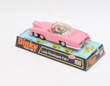 Dinky toys 100 Fab 1 Virtually Mint/Nice box (Light pink)