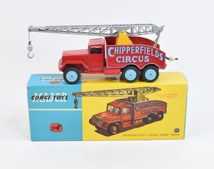 Corgi toys 1121 Chipperfields Crane Virtually Mint/Boxed 'Cricklewood Collection'