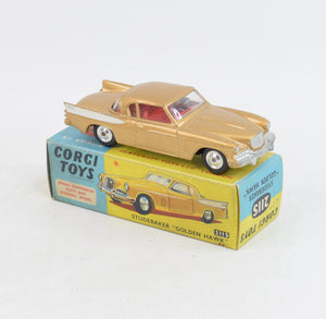 Corgi toys 211s Studebaker 'Golden Hawk' Very Near Mint/Boxed 'Cricklewood Collection'