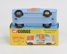 Corgi toys 348 Flower Power Mustang Virtually Mint/Nice box ''The Winchester Collection''