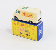 Matchbox Lesney 62 TV Service 'Rentaset' van Virtually Mint/Nice box 'Taurus Collection'