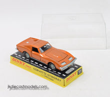 Dinky toy 221 Corvette Stingray Virtually Mint/Boxed (Un-painted light version)