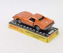 Dinky toy 221 Corvette Stingray Virtually Mint/Boxed (Painted light version)