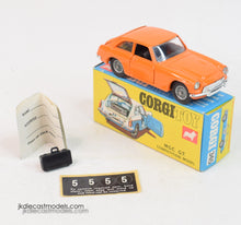 Corgi Toys 345 MGC Virtually Mint/Nice box