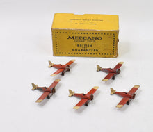Trade box of 5 Dinky toys 60d Low wing monoplane - Near Mint