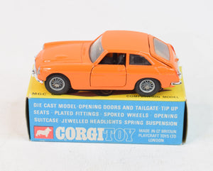 Corgi Toys 345 MGC Virtually Mint/Nice box