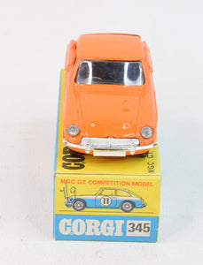 Corgi Toys 345 MGC Virtually Mint/Nice box