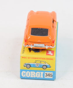 Corgi Toys 345 MGC Virtually Mint/Nice box
