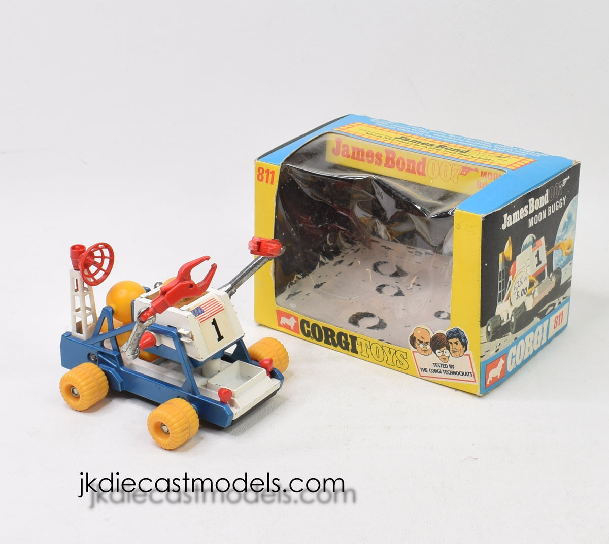 Corgi toys 811 James Bond Moonbuggy Virtually Mint/Boxed ''The Winchester Collection''