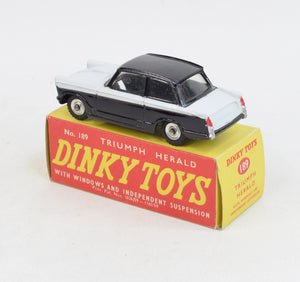 Dinky Toys 189 Triumph Herald 'Promotional' Virtually Mint/Boxed (Black & White) "The West London Collection"