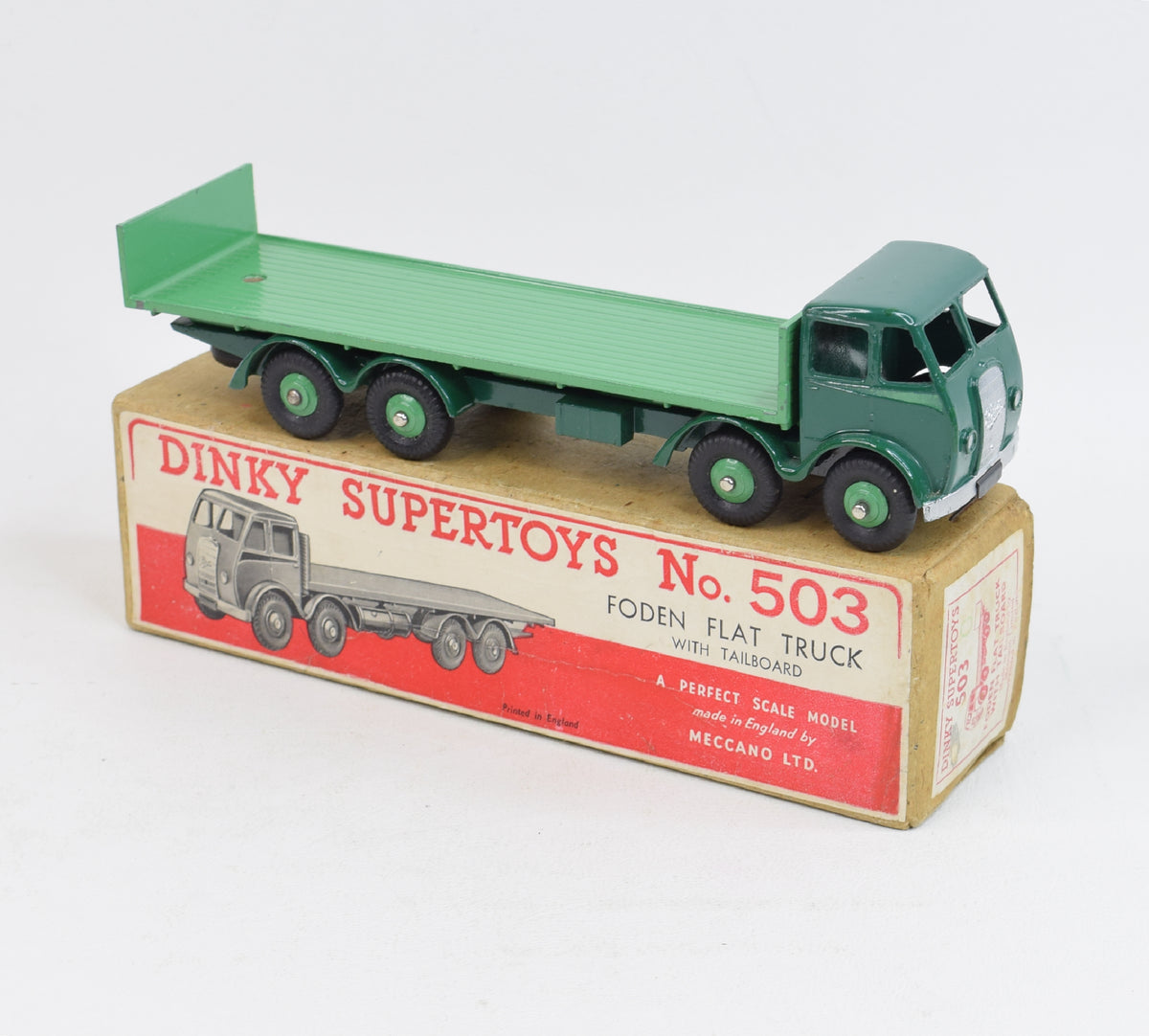Dinky toys 503 Foden flat truck with tailboard Very Near Mint/Boxed