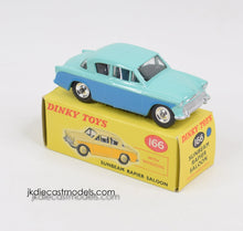 Dinky toy 166 Sunbeam Rapier Virtually Mint/Lovely box (No.2)