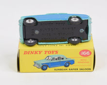 Dinky toy 166 Sunbeam Rapier Virtually Mint/Lovely box (No.2)