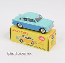 Dinky toy 166 Sunbeam Rapier Virtually Mint/Lovely box (No.3)