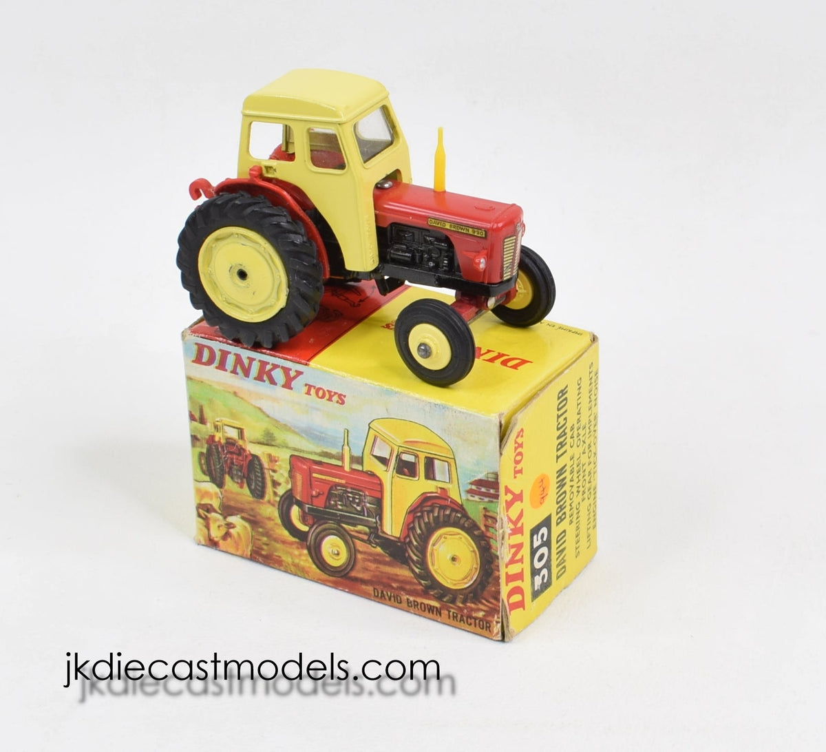 Dinky 305 David Brown Tractor Virtually Mint/Boxed