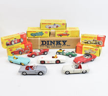 Dinky 49N2269 Metal Sports & Race Car Set (Sears Roebuck 1965)