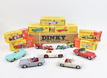 Dinky 49N2269 Metal Sports & Race Car Set (Sears Roebuck 1965)