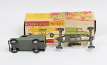Politoys 11 'Thunderbird Guided Missile & Land Rover' - Virtually Near Mint/Boxed