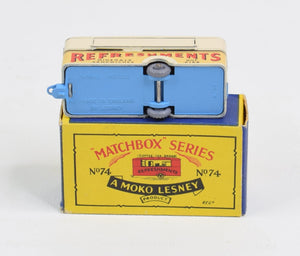 Matchbox Lesney 74 Mobile Canteen GPW/B4 Virtually Mint/Nice box