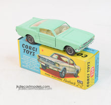 Corgi toys 320 Mustang Virtually Mint/Nice box